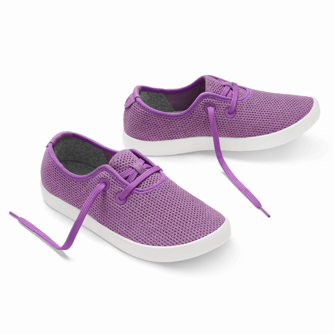 Allbirds Tree Skippers - LIMITED EDITION:  Lux Purple (Blizzard Sole) sleek everyday shoe design