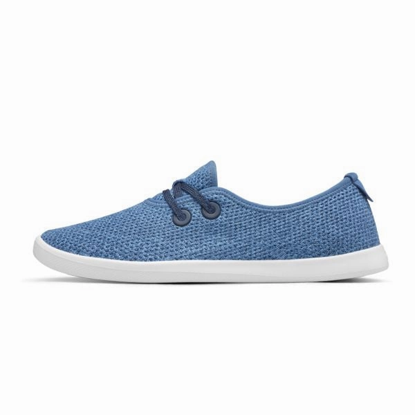 Allbirds Tree Skippers - LIMITED EDITION: Sapphire Blue (White Sole) Allbirds casual shoe styles