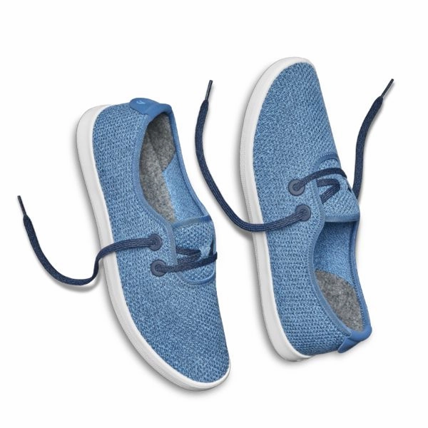Allbirds Tree Skippers - LIMITED EDITION: Sapphire Blue (White Sole) sleek everyday shoe design