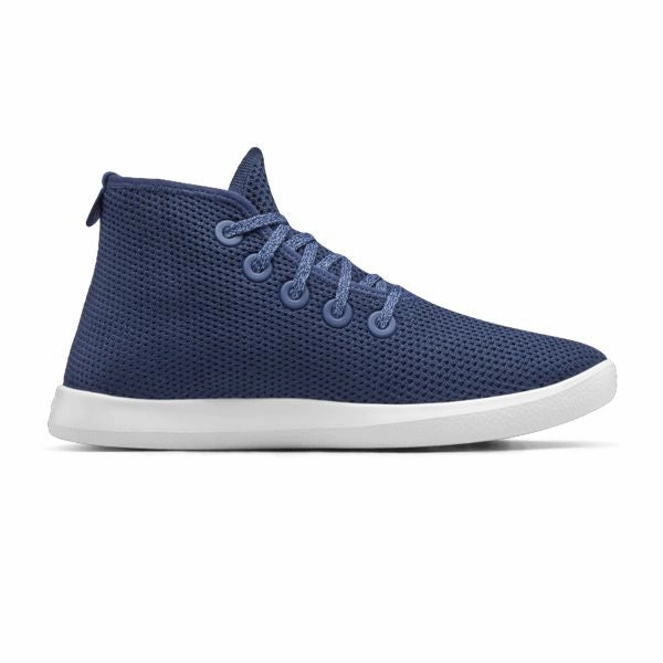 Allbirds Tree Toppers - CLASSICS: Dark Blue (White Sole) sleek everyday shoe design