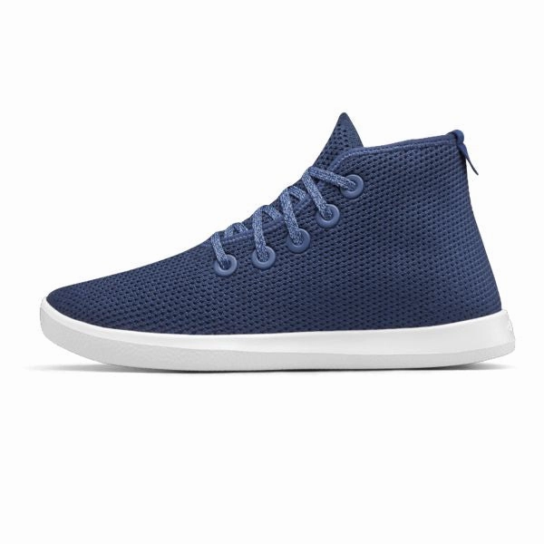 Allbirds Tree Toppers - CLASSICS: Dark Blue (White Sole) Allbirds casual shoe styles
