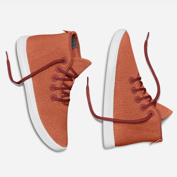 Allbirds Tree Toppers - CLASSICS: Orange (White Sole) casual comfortable footwear