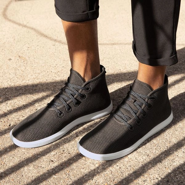 Allbirds Tree Toppers - CLASSICS: Pine Ash (WHITE Sole) sleek everyday shoe design