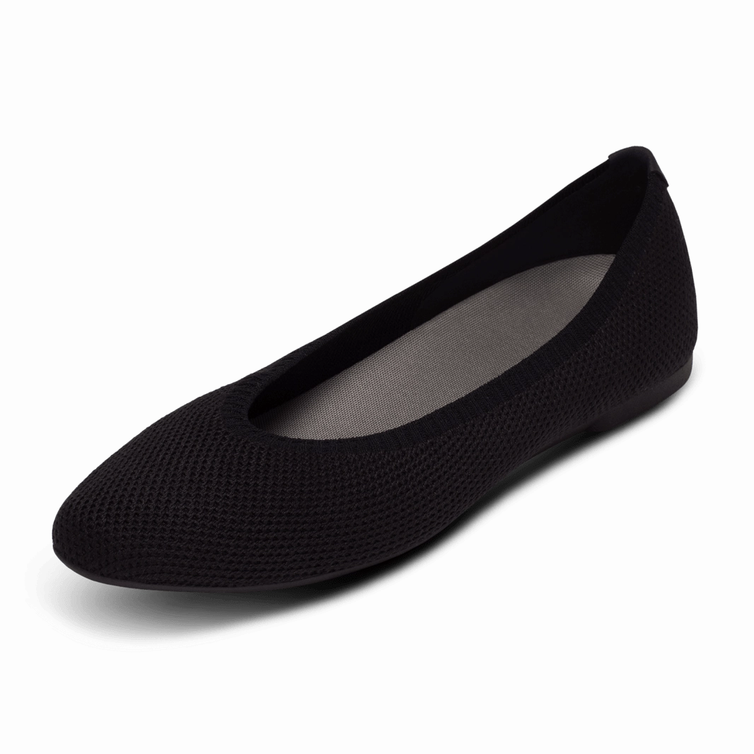 Allbirds Women's Tree Breezer Point - LIMITED EDITION: Natural Black (Natural Black Sole) Allbirds casual shoe styles