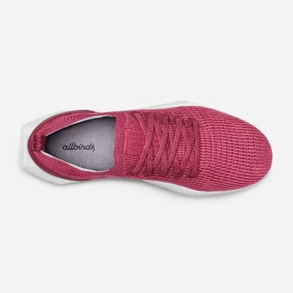 Allbirds Women's Tree Flyers - Lux Pink (Blizzard Sole) EX sleek everyday shoe design