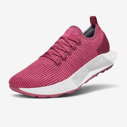 Allbirds Women's Tree Flyers - Lux Pink (Blizzard Sole) sleek everyday shoe design