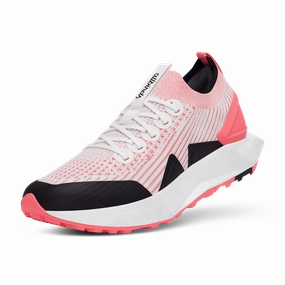 Allbirds Women Tree Flyer 2 : Blizzard/Bloom Coral (Blizzard Sole) Allbirds casual shoe styles
