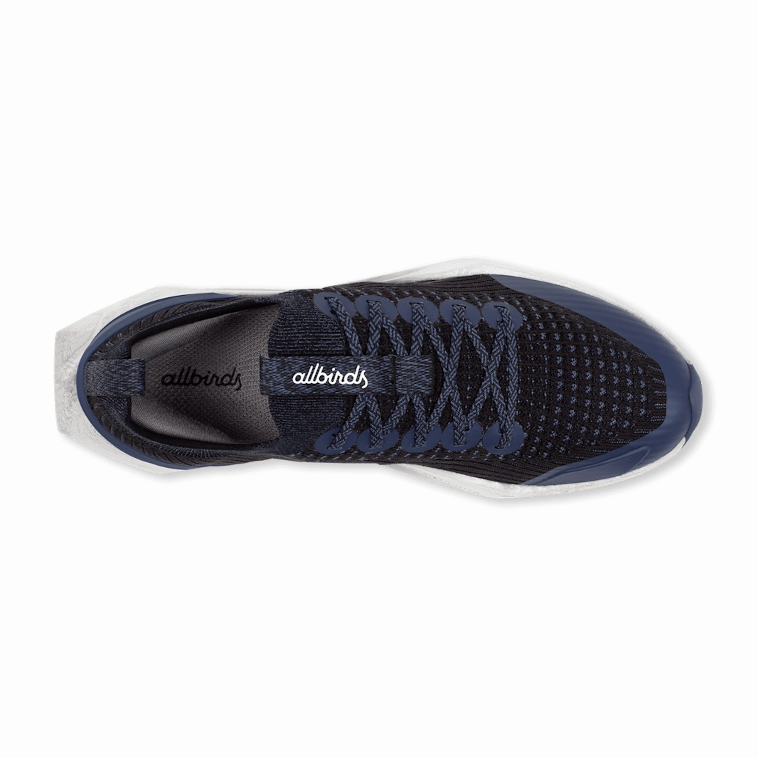 Allbirds Women Tree Flyer 2 :  Natural Black, Hazy Indigo (Sweet Grey) sleek everyday shoe design