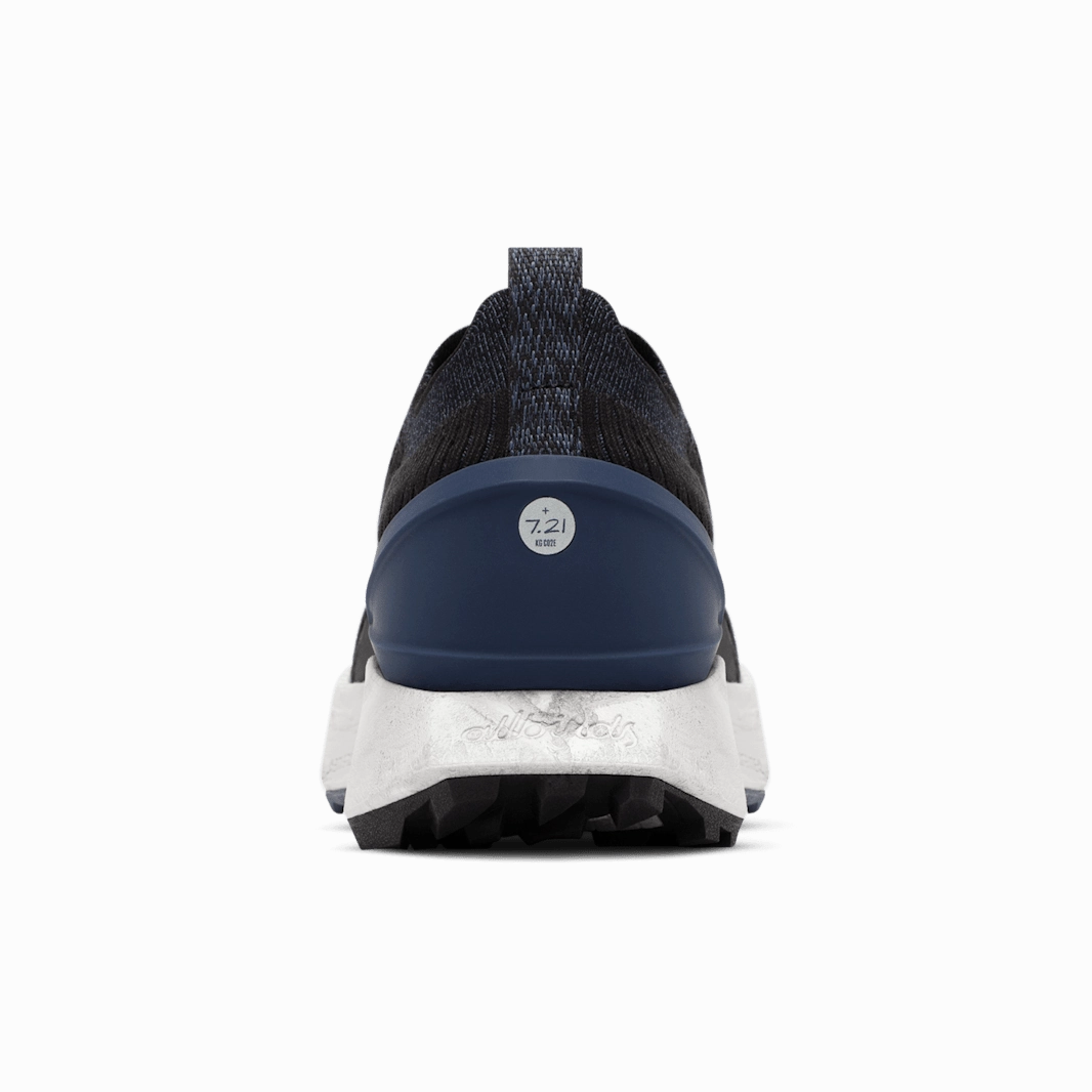 Allbirds Women Tree Flyer 2 :  Natural Black, Hazy Indigo (Sweet Grey) sleek everyday shoe design