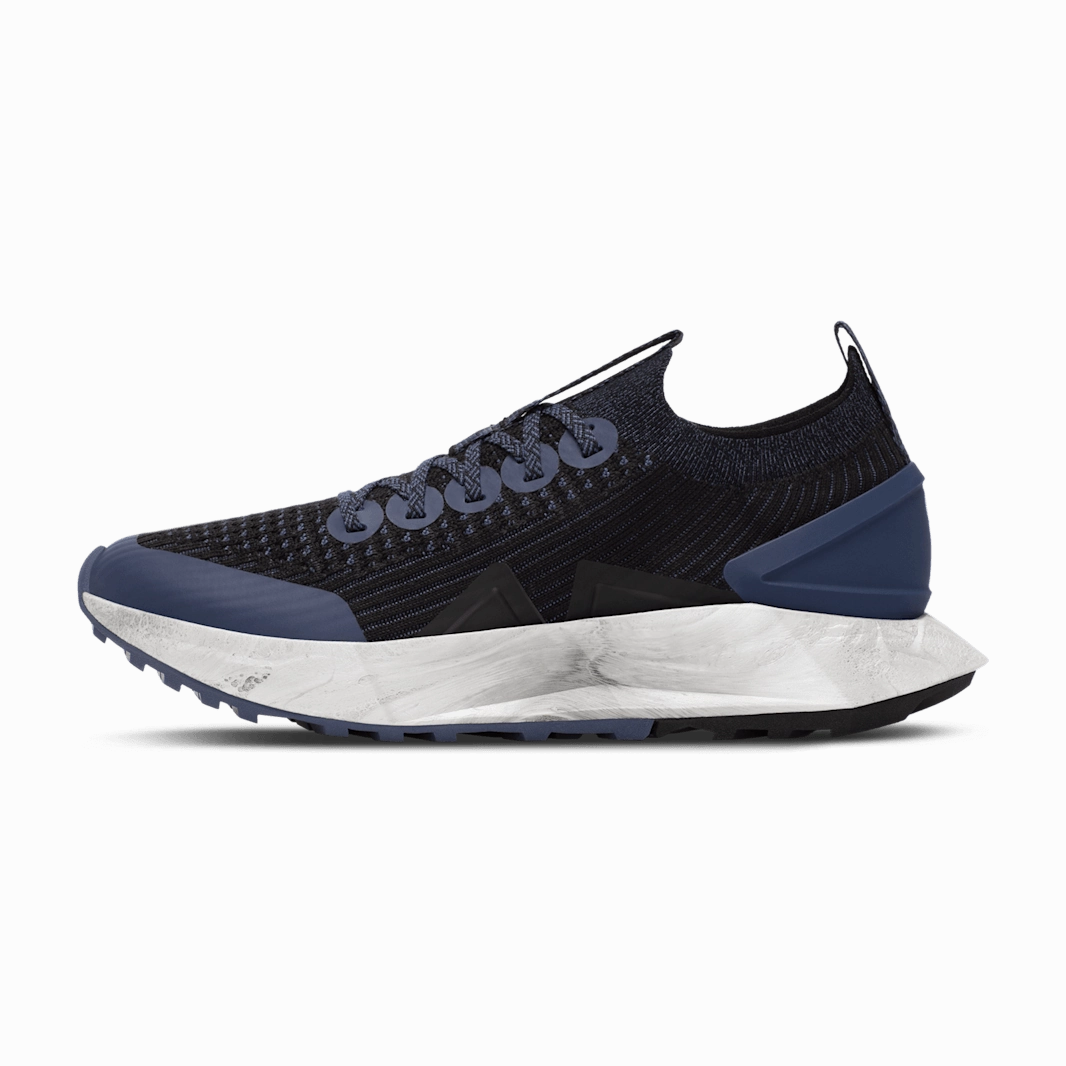 Allbirds Women Tree Flyer 2 :  Natural Black, Hazy Indigo (Sweet Grey) sleek everyday shoe design