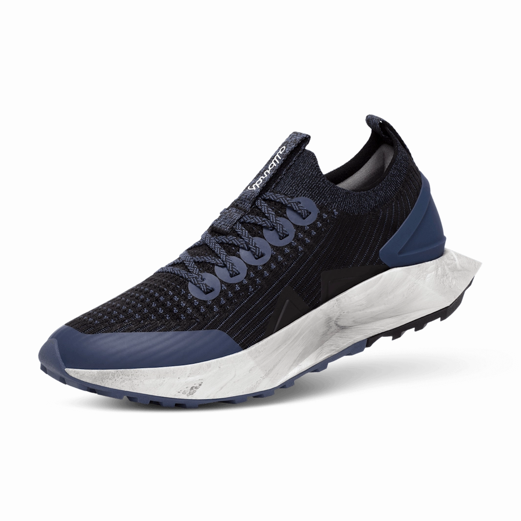 Allbirds Women Tree Flyer 2 :  Natural Black, Hazy Indigo (Sweet Grey) Allbirds casual shoe styles