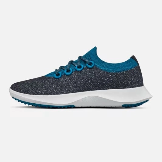 Allbirds Wool Dasher Mizzles - Denali (Light Blue Sole) sleek everyday shoe design