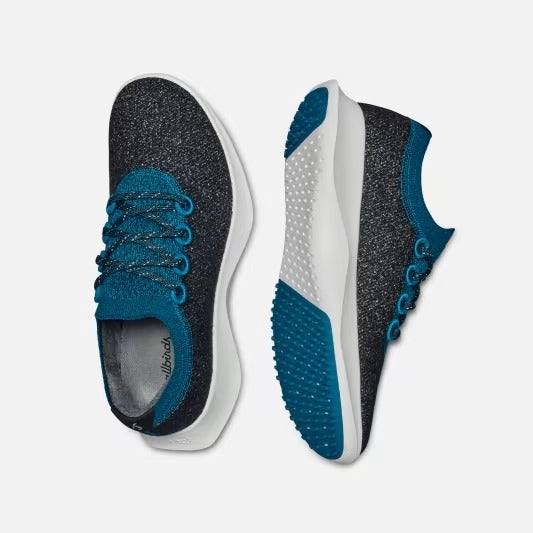 Allbirds Wool Dasher Mizzles - Denali (Light Blue Sole) sleek everyday shoe design
