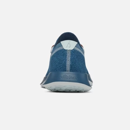 Allbirds Wool Dasher Mizzles -  Frost Navy (Navy Sole) sleek everyday shoe design