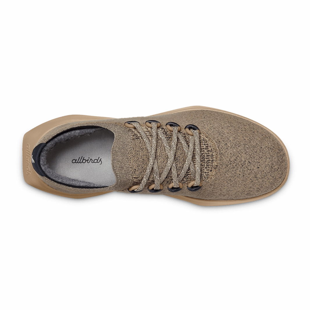 Allbirds Wool Dasher Mizzles - Hazy Beige (Hazy Beige Sole) sleek everyday shoe design