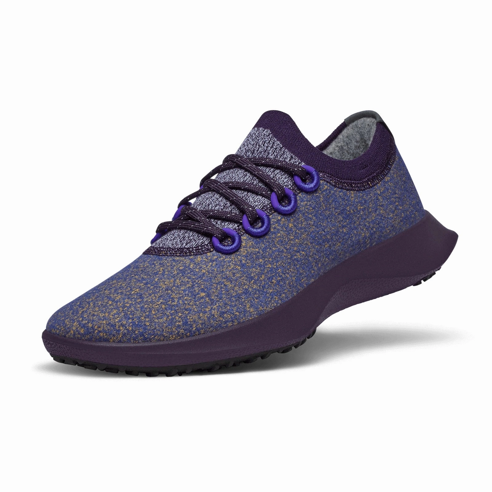 Allbirds Wool Dasher Mizzles - LIMITED EDITION: Comet (Purple Sole) sleek everyday shoe design