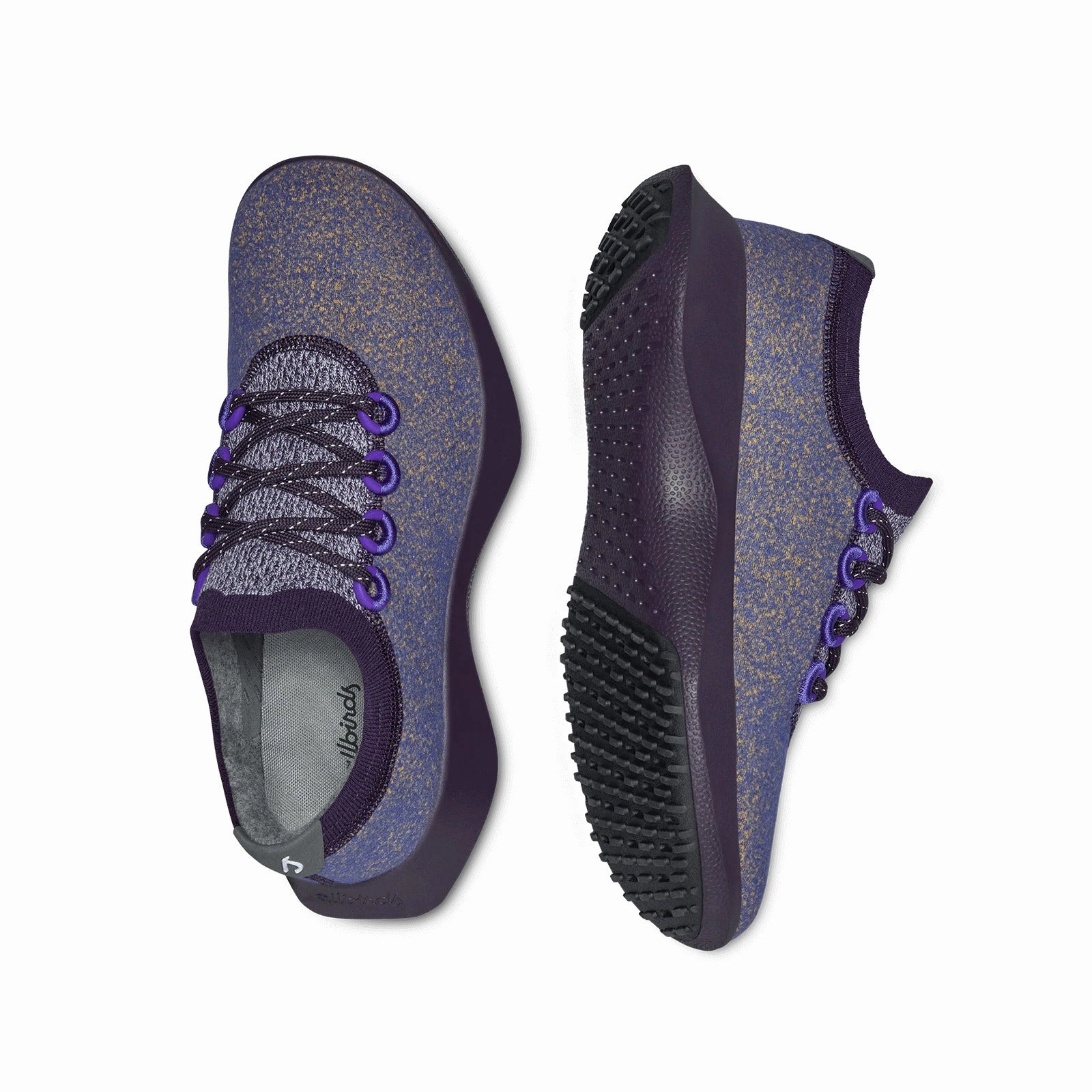 Allbirds Wool Dasher Mizzles - LIMITED EDITION: Comet (Purple Sole) sleek everyday shoe design