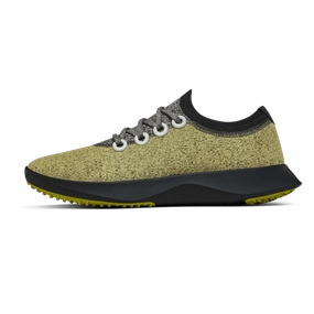 Allbirds Wool Dasher Mizzles - LIMITED EDITION: Green (Black Sole) Allbirds casual shoe styles