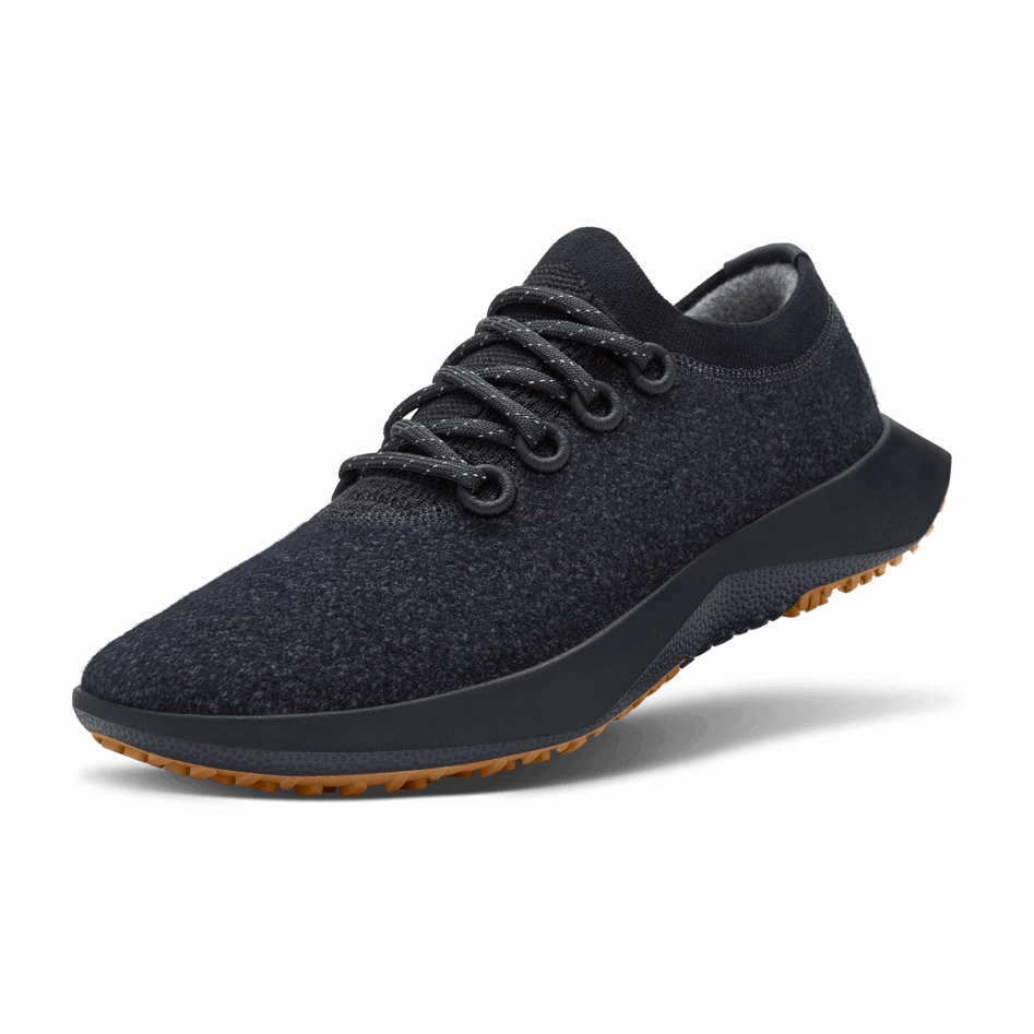 Allbirds Wool Dasher Mizzles - LIMITED EDITION: Natural Black (Natural Black Sole) Allbirds casual shoe styles