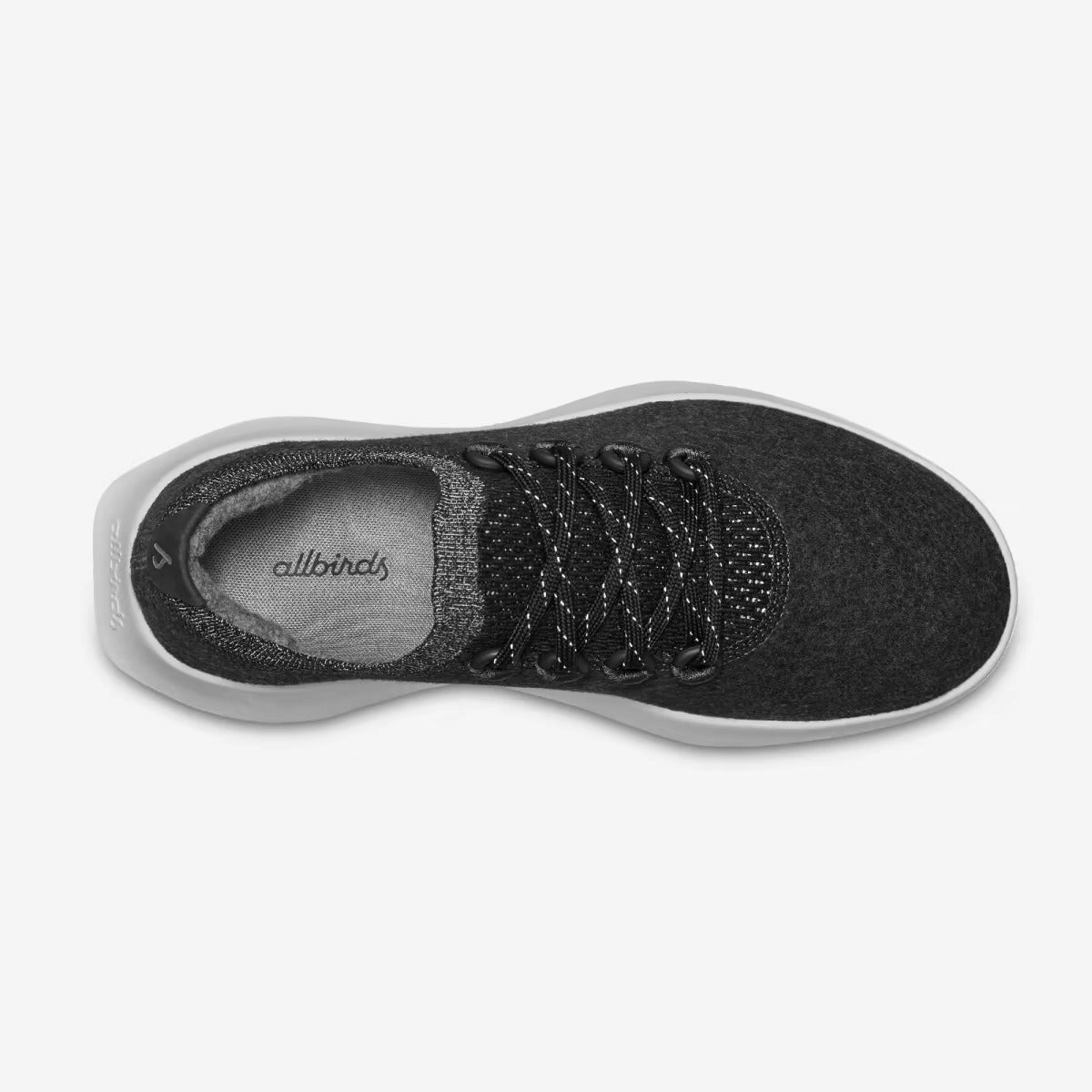 Allbirds Wool Dasher Mizzles - LIMITED EDITION: Natural Black (White Sole) sleek everyday shoe design