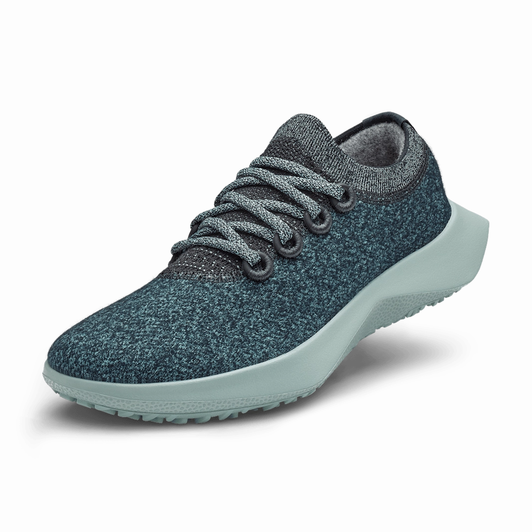Allbirds Wool Dasher Mizzles -  Natural Black (Bark Grey) Allbirds casual shoe styles