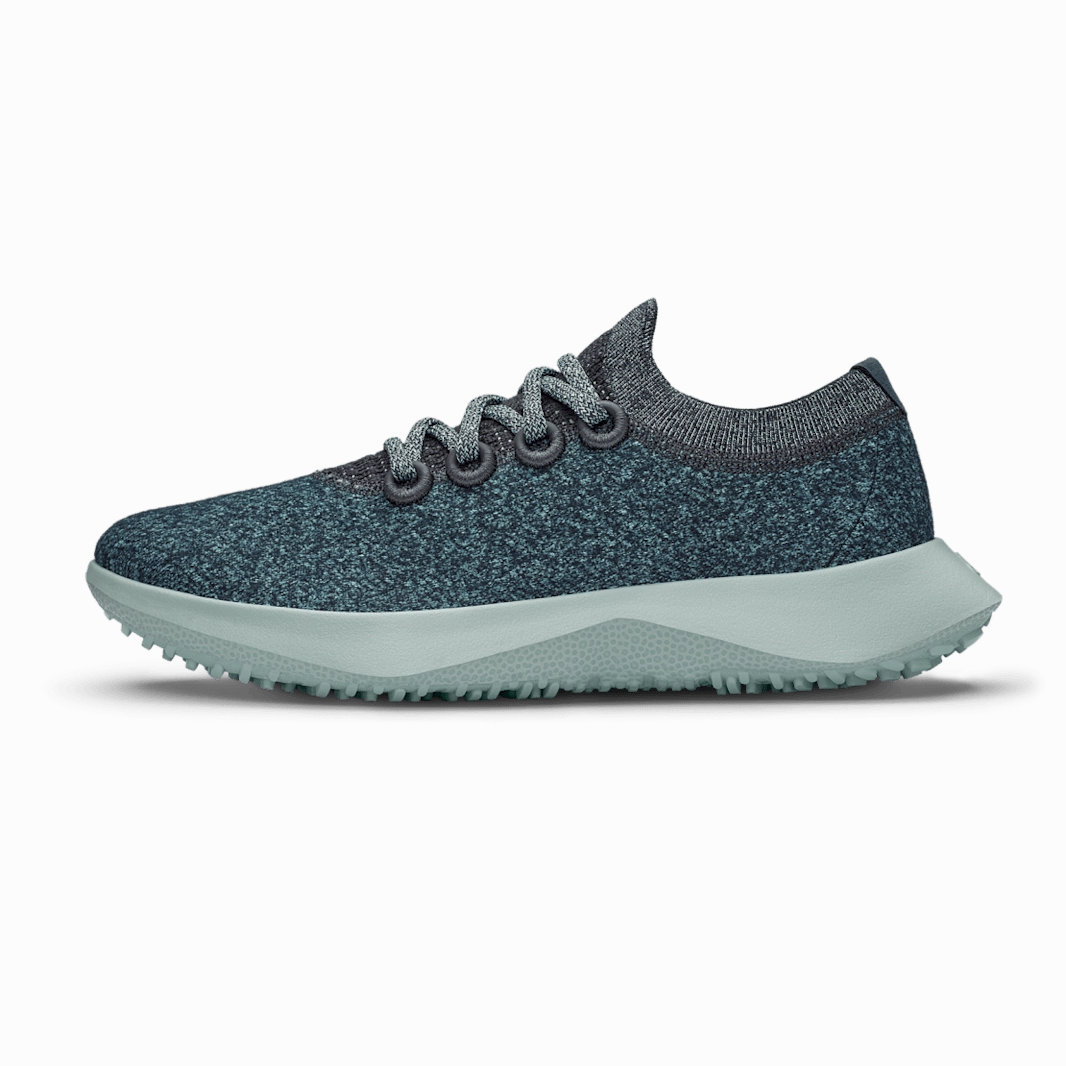 Allbirds Wool Dasher Mizzles -  Natural Black (Bark Grey) sleek everyday shoe design