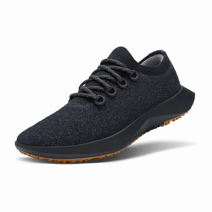 Allbirds Wool Dasher Mizzles - Natural Black (Natural Black Sole) Allbirds casual shoe styles