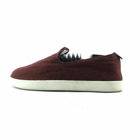 Allbirds Wool Lounger - Maroon Burgundy Allbirds eco-friendly footwear