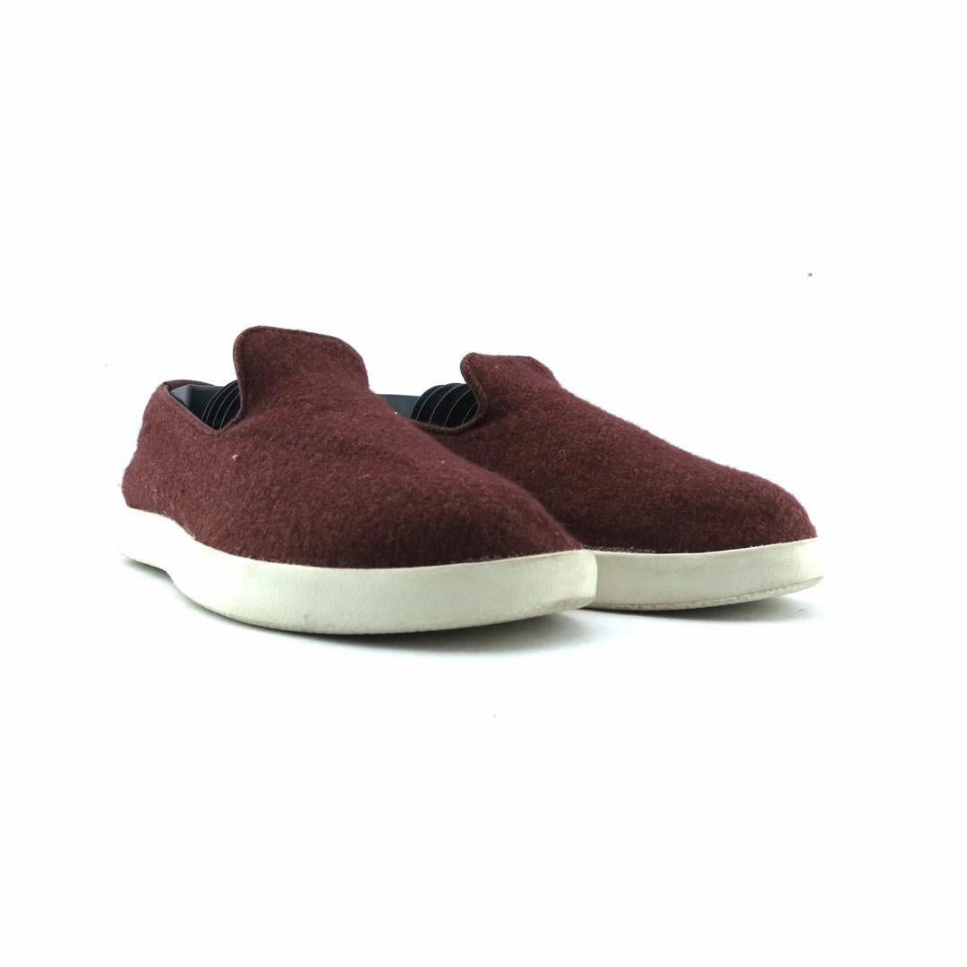 Allbirds Wool Lounger - Maroon Burgundy casual comfortable footwear