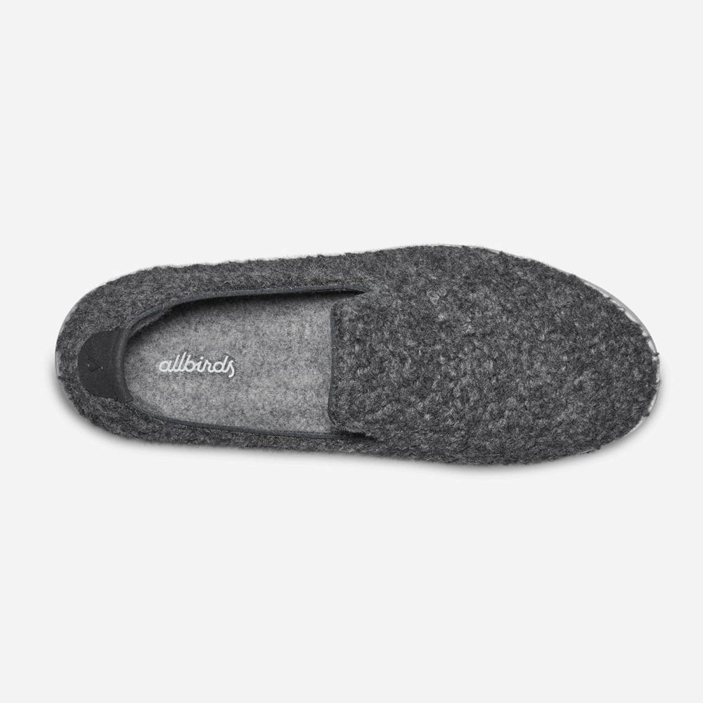 Allbirds Wool Lounger Fluffs- LIMITED EDITION: Natural Grey (Cream Sole) sleek everyday shoe design