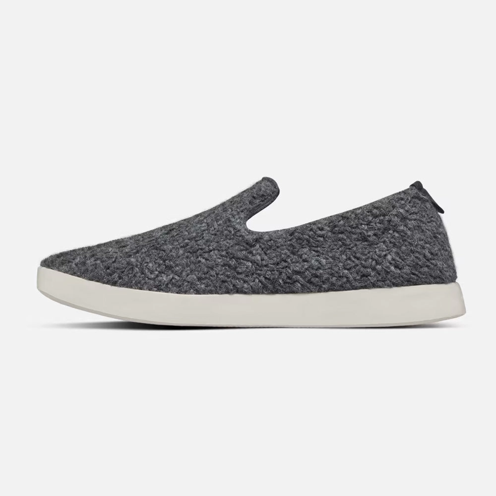 Allbirds Wool Lounger Fluffs- LIMITED EDITION: Natural Grey (Cream Sole) Allbirds casual shoe styles