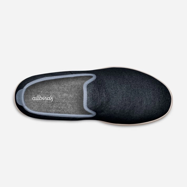Allbirds Wool Loungers - CLASSICS: Blue (Cream Sole) sleek everyday shoe design