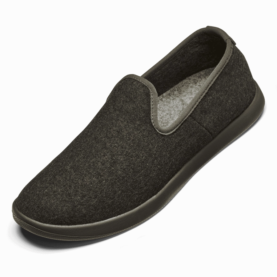 Allbirds Wool Loungers - CLASSICS: Kotare Olive (Olive Sole) sleek everyday shoe design