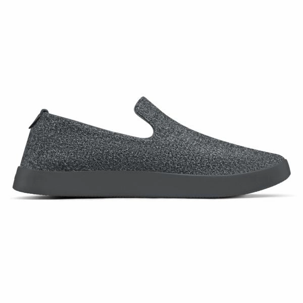 Allbirds Wool Loungers - CLASSICS: Natural Grey (Dark Grey Sole) sleek everyday shoe design