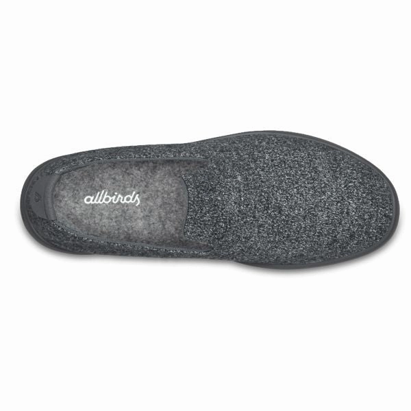 Allbirds Wool Loungers - CLASSICS: Natural Grey (Dark Grey Sole) sleek everyday shoe design