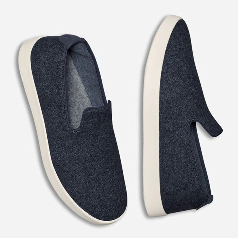 Allbirds Wool Loungers - CLASSICS: Night (White Sole) sleek everyday shoe design