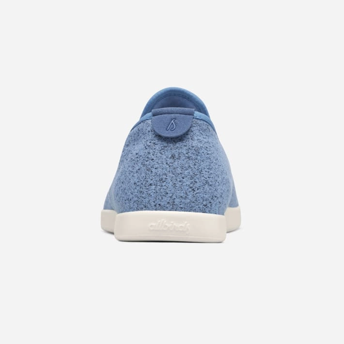 Allbirds Wool Loungers - CLASSICS: Sea Blue (Cream Sole) sleek everyday shoe design