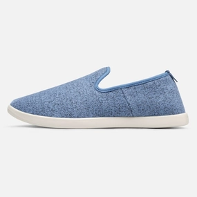 Allbirds Wool Loungers - CLASSICS: Sea Blue (Cream Sole) Allbirds casual shoe styles