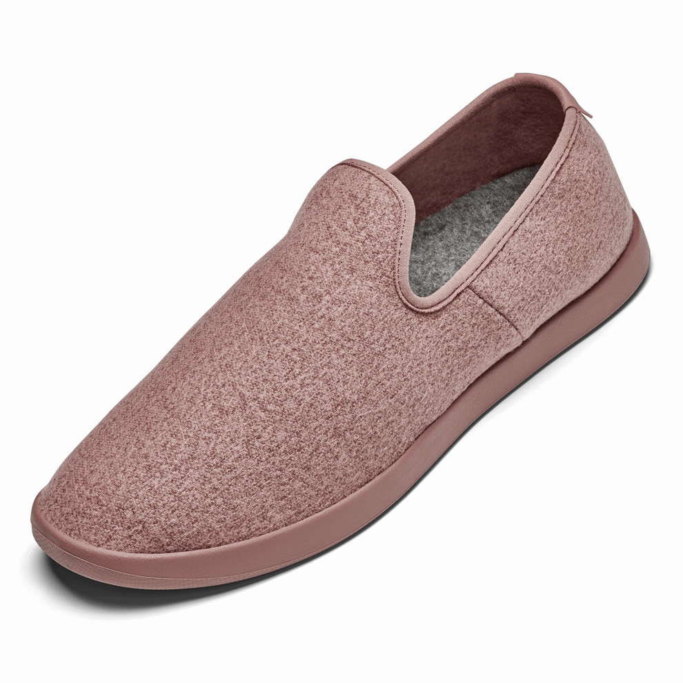 Allbirds Wool Loungers - CLASSICS: Tui Light Red (Light Red Sole) sleek everyday shoe design