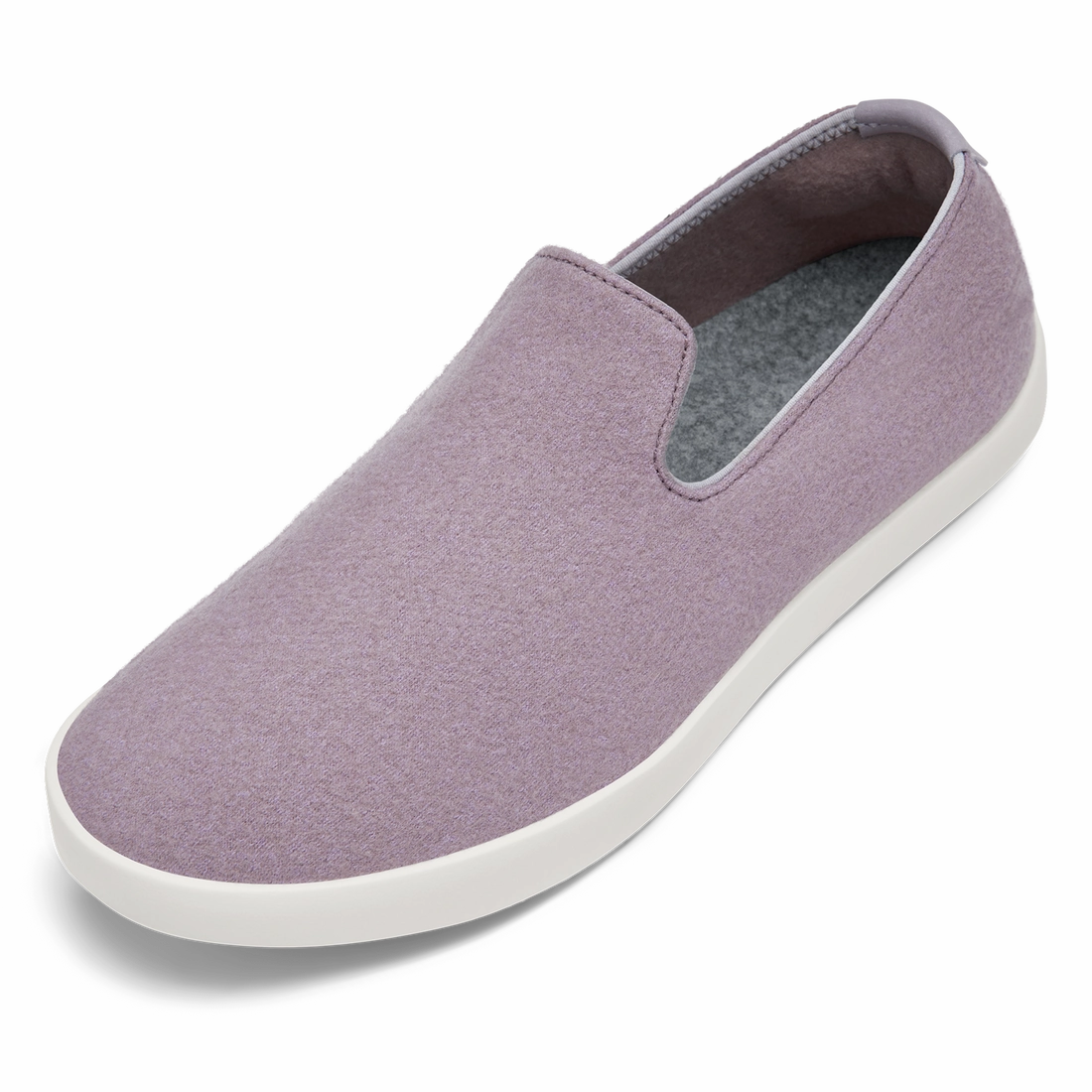 Allbirds Wool Loungers - LIMITED EDITION - Purple (White Sole) sleek everyday shoe design