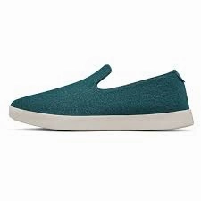 Allbirds Wool Loungers - LIMITED EDITION: Green uper (cream sole) Allbirds casual shoe styles