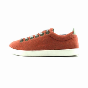 ALLBIRDS WOOL PIPER - Brick Orange (White Sole) Allbirds eco-friendly footwear