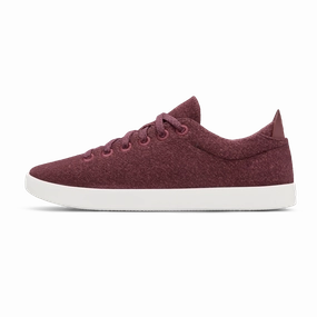 Allbirds Wool Pipers - Hazy Burgundy (White Sole) Allbirds eco-friendly footwear