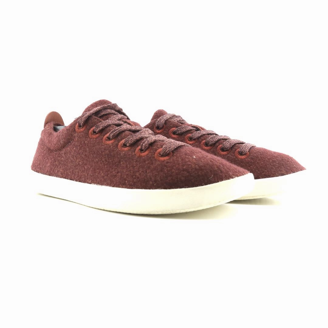Allbirds Wool Pipers - Hazy Burgundy (White Sole) EX casual comfortable footwear