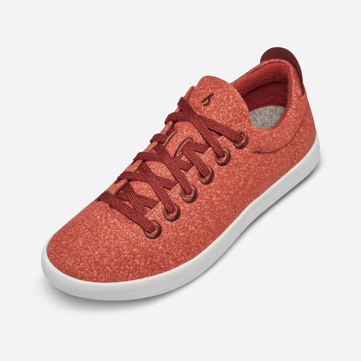 Allbirds Wool Pipers - LIMITED EDITION:  Diablo (White Sole) sleek everyday shoe design