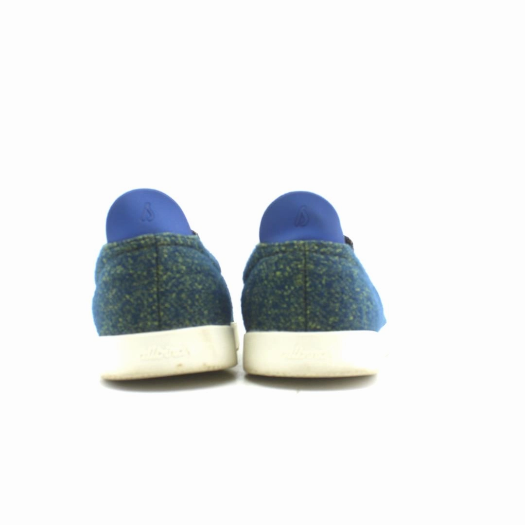 Allbirds Wool Pipers -LIMITED EDITION- Garden Blue (White Sole) EX sleek everyday shoe design