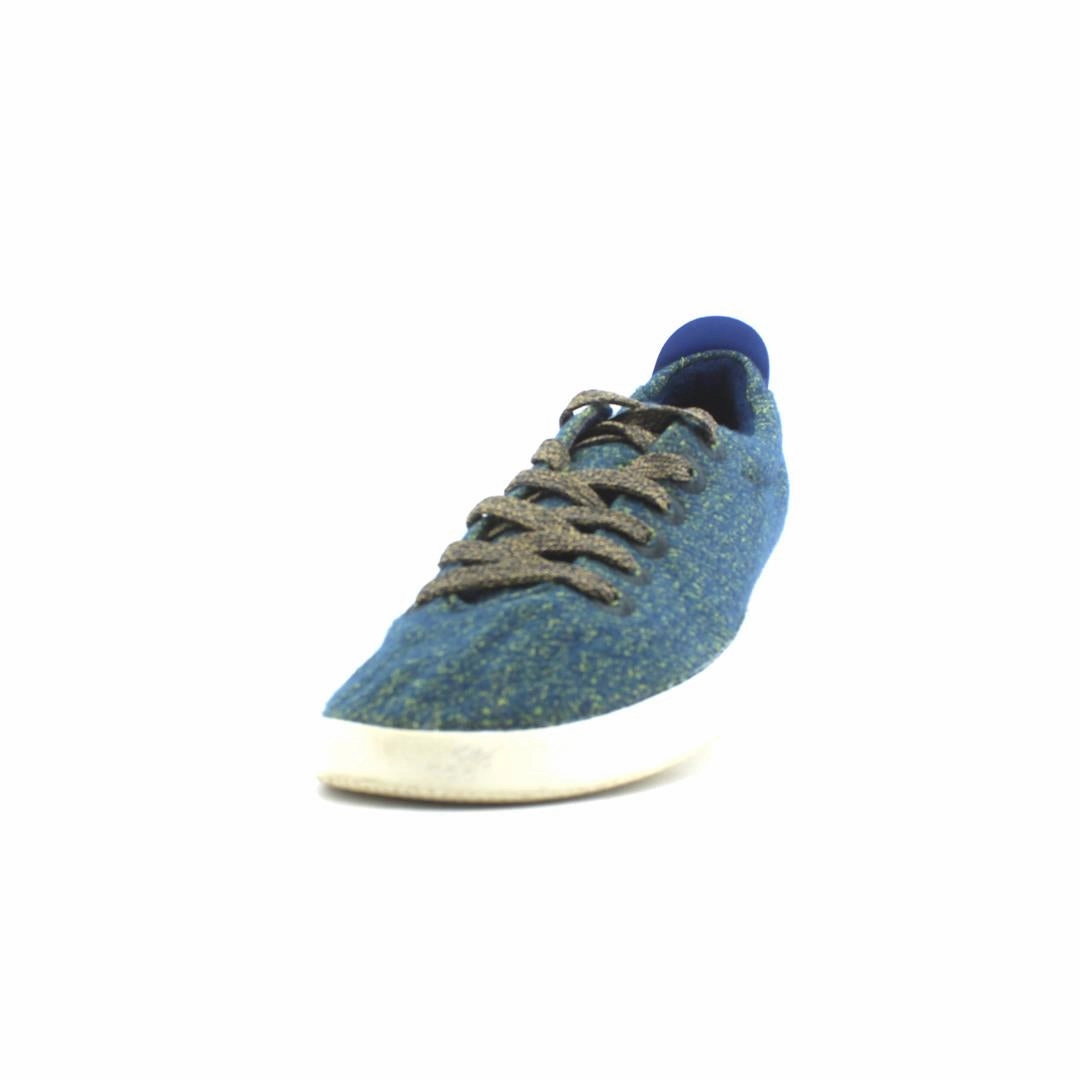 Allbirds Wool Pipers -LIMITED EDITION- Garden Blue (White Sole) EX sleek everyday shoe design