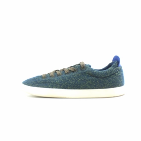 Allbirds Wool Pipers -LIMITED EDITION- Garden Blue (White Sole) EX Allbirds casual shoe styles