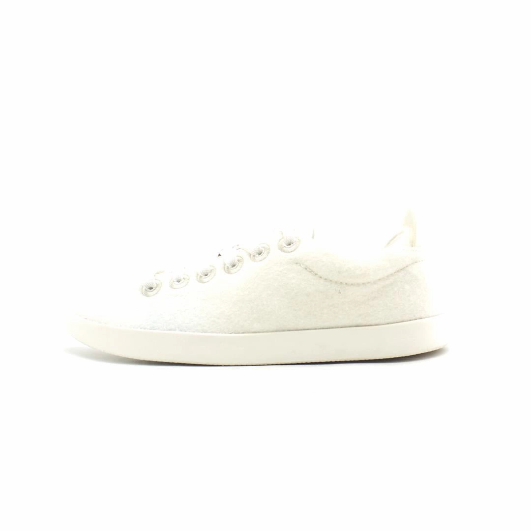 Allbirds Wool Pipers -LIMITED EDITION- Natural White (White Sole) EX Allbirds casual shoe styles