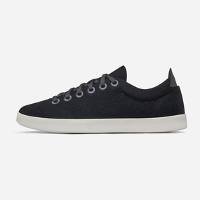 Allbirds Wool Pipers-True Black (White Sole) Allbirds casual shoe styles